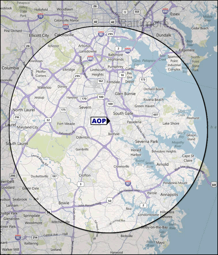 Annapolis Office Products Maryland Service Area